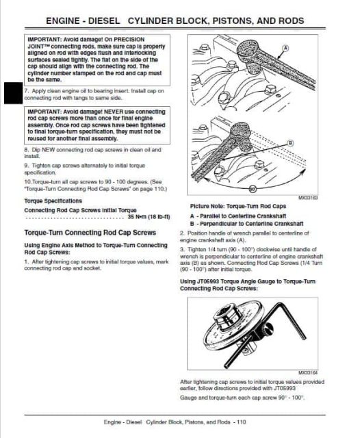 John Deere 4120, 4320, 4520, 4720 Compact Utility Tractors Technical Manual (Without Cab) - Image 4