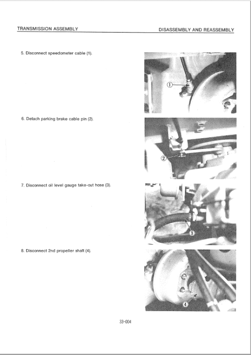 Kawasaki 60ZII Wheel Loader Repair Service Manual - Image 3