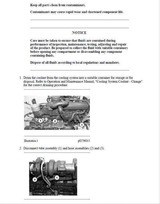 Caterpillar CAT 262D3 Skid Steer Loader Service Repair Manual (EP800001 and up) - Image 3