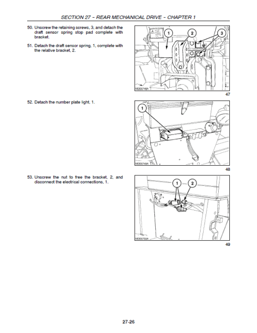 New Holland TK90A, TK90MA, TK100A Tractor Service Manual - Image 3