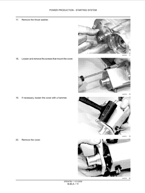 Case 450, 465, 450CT Series 3 SkidSteer Service Manual - Image 3