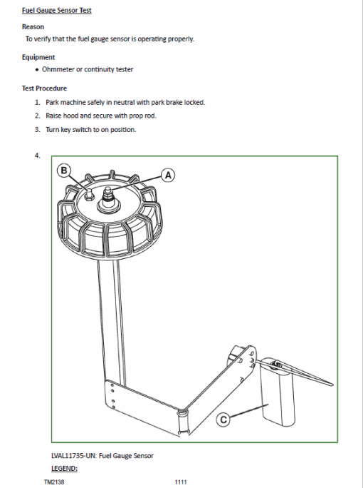 John Deere 3120, 3320, 3520, 3720 Compact Utility Tractors Technical Manual (Without Cab) - Image 3