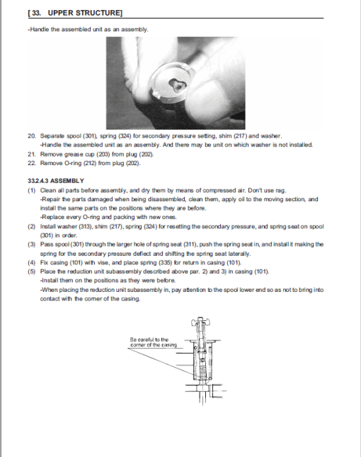 Kobelco SK45SRX-6 Mini Excavator Repair Service Manual - Image 3