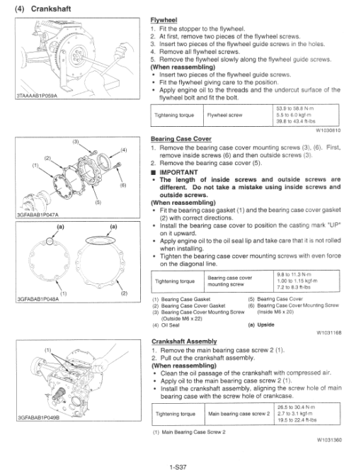 Kubota GL7000-CAN, GL1100-CAN Generator Workshop Manual - Image 3