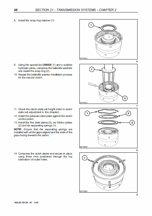 New Holland TS100A, TS110A, TS115A Tractor Service Manual - Image 3