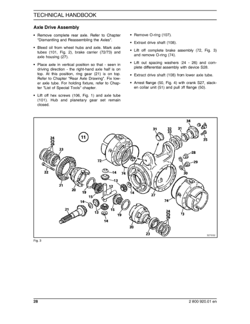 Case 321D Wheel Loader Service Manual - Image 3