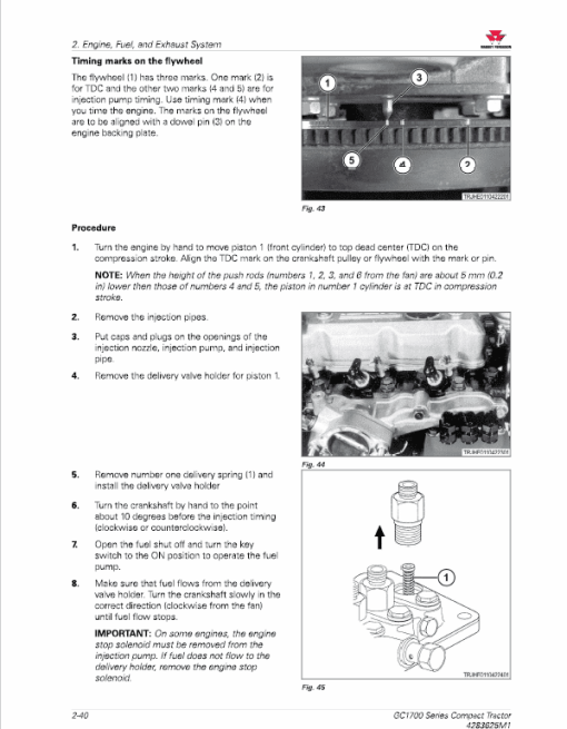 Massey Ferguson GC1723E, GC1725M Tractor Service Manual - Image 3