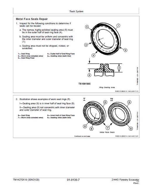 John Deere 2144G Forestry Excavator Repair Technical Manual ( SN D210001 -) - Image 3