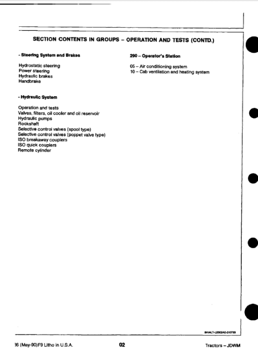 John Deere 2355, 2555, 2755, 2855, 2855N, 2955, 3155 Tractors Repair Manual - Image 3