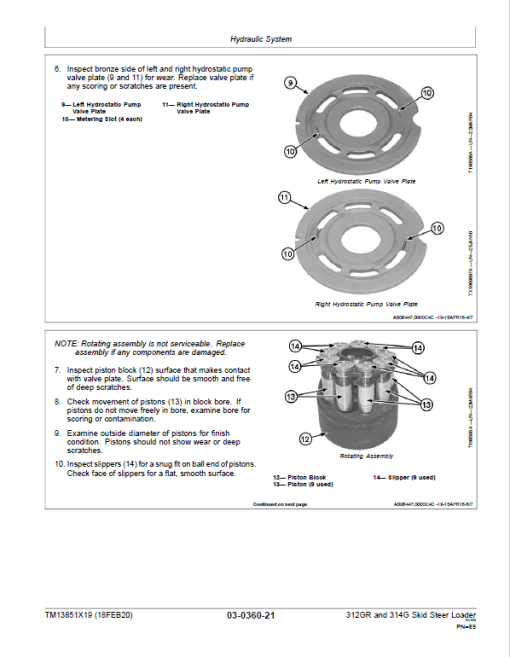 John Deere 312GR, 314G SkidSteer Loader Manual (SN after J288093) - Image 3