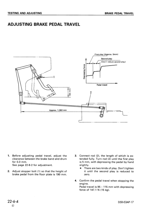 Komatsu D50A-17, D50P-17, D53A-17, D53P-17 Dozer Service Manual - Image 3