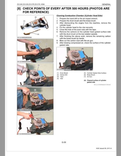 Kubota ZG124E, ZG123S, ZG127E, ZG127S Mower Workshop Repair Manual - Image 3