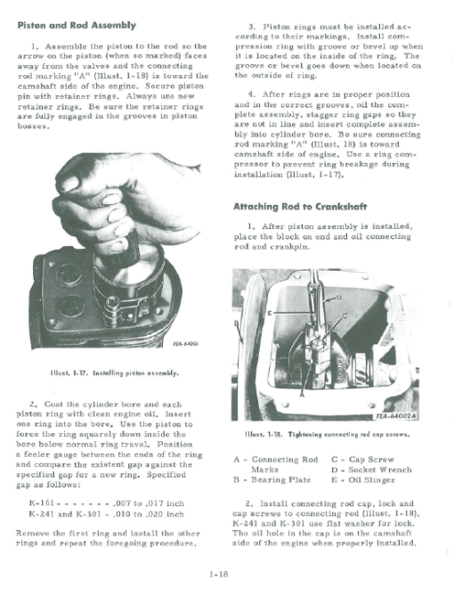 Cub Cadet 72, 104, 105, 124 and 125 Tractor Manual - Image 3