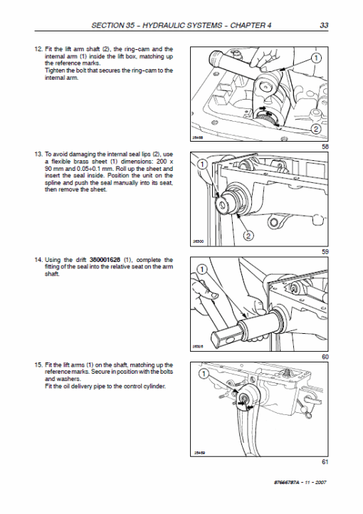 New Holland T4020, T4030, T4040, T4050 Delux Supersteer Tractor Manual - Image 3