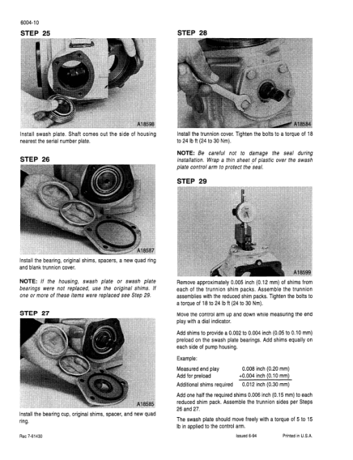 Case 1838 Uni-Loader SkidSteer Service Manual - Image 3