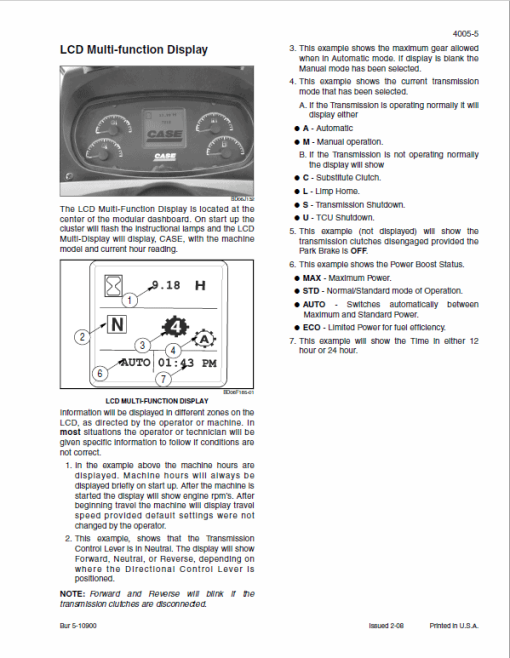 Case 521E Loader Service Manual - Image 3