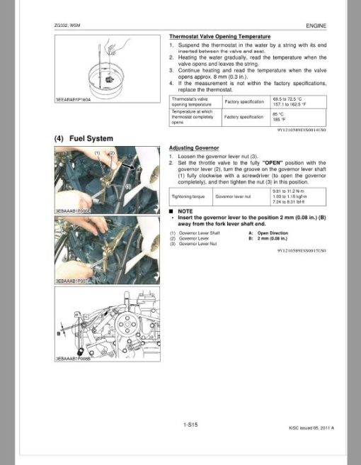 Kubota ZG332 Zero Turn Mower Workshop Repair Manual - Image 3