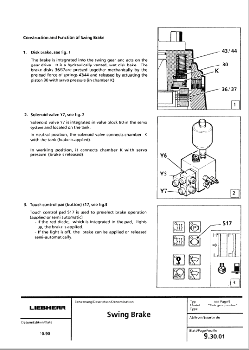 Liebherr ER900, ER902, ER912, ER922, ER932, ER942 Excavator Service Manual - Image 3