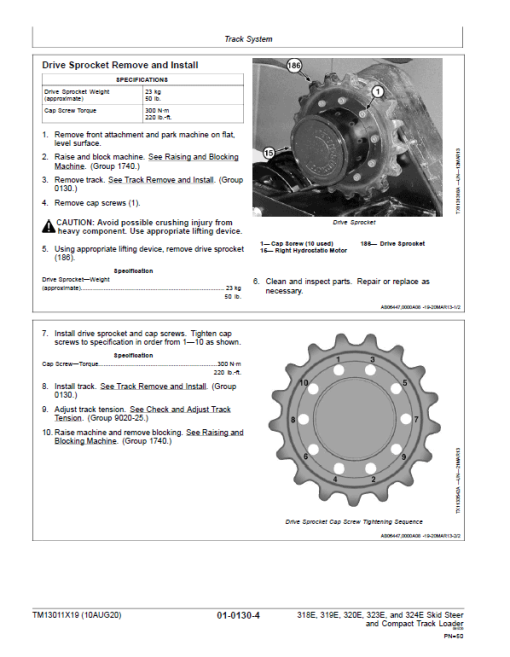 John Deere 318E, 320E, 324E SkidSteer Loader Manual (EH Controls - SN after J249291) - Image 3