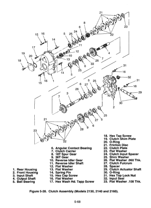 Cub Cadet 2000 Series Service Manual - Image 4