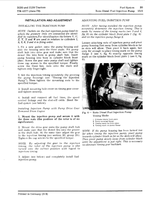 John Deere 3030, 3130 Tractors Repair Technical Manual - Image 3