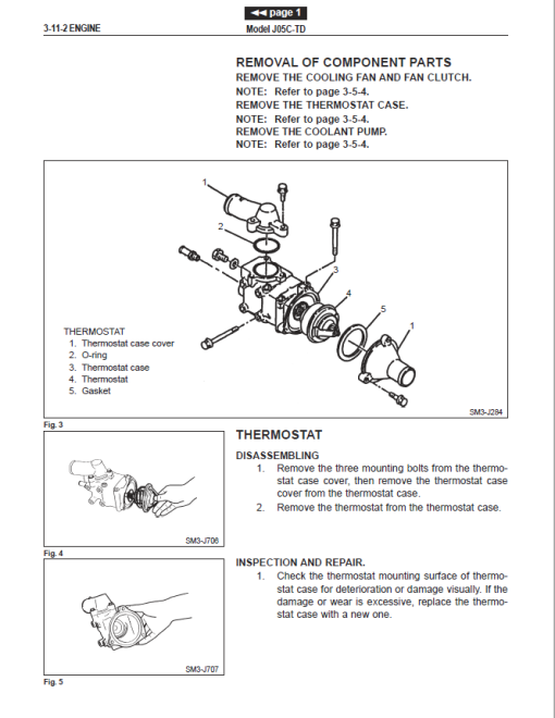 Hino Truck FA4J, FB4J Year 2002 Repair Manual (FA, FB) - Image 4