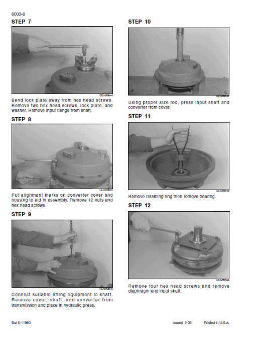 New Holland W110B Tier 3 Wheel Loader Service Manual - Image 3