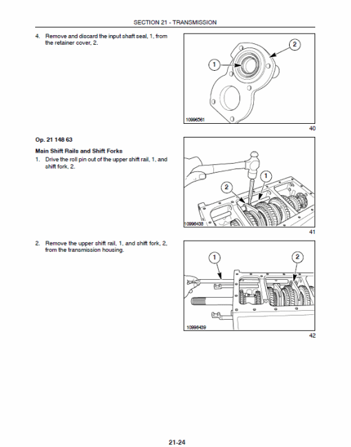 New Holland TC35D, TC40D, TC45D Tractor Service Manual - Image 3