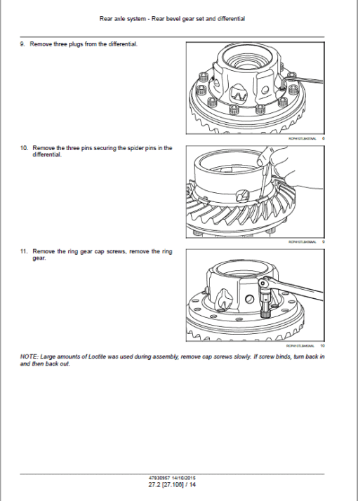 Case 580N EP Backhoe Loader Service Manual - Image 3