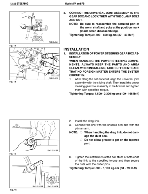 Hino Truck FA4J, FB4J Year 2003 Repair Manual (FA, FB) - Image 3