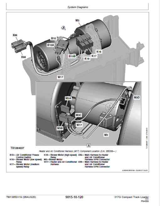 John Deere 317G Compact Track Loader Technical Manual (S.N after J288093 - ) - Image 3