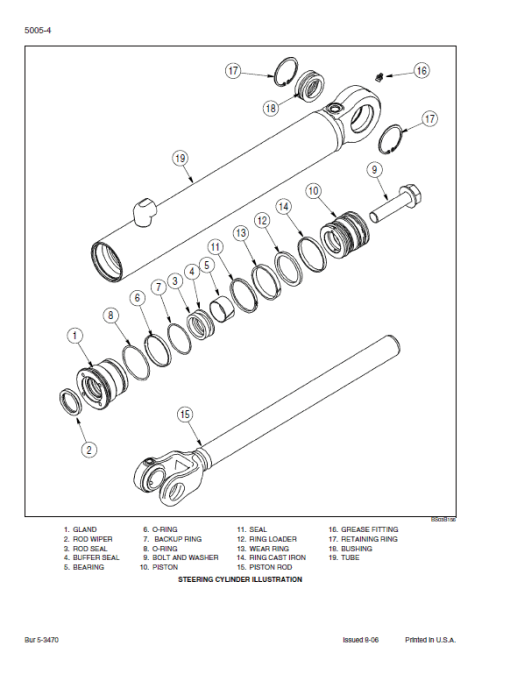 New Holland W170B Tier 3 Wheel Loader Service Manual - Image 3