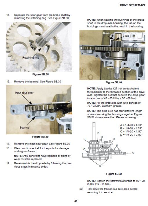 Cub Cadet I Series Riding Tractors Service Manual - Image 3