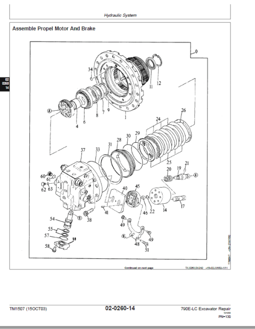 John Deere 790E LC Excavator Repair Technical Manual - Image 3