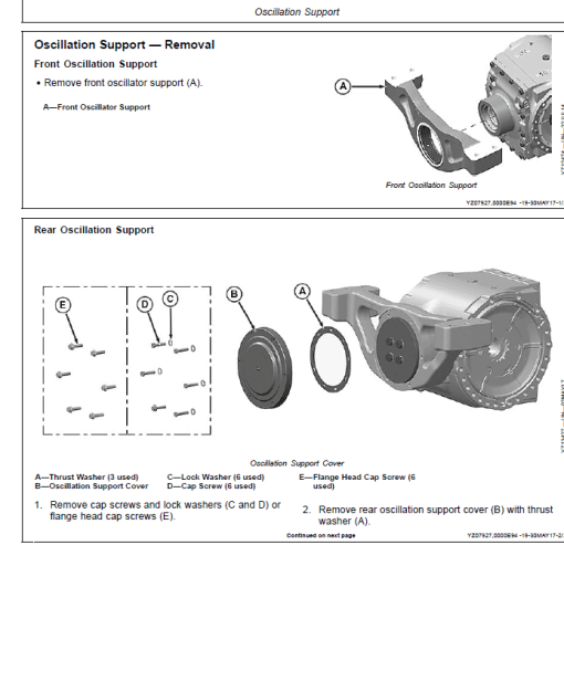 John Deere AR15MTL Inboard Planetary Axle Component Technical Manual (CTM128919) - Image 3