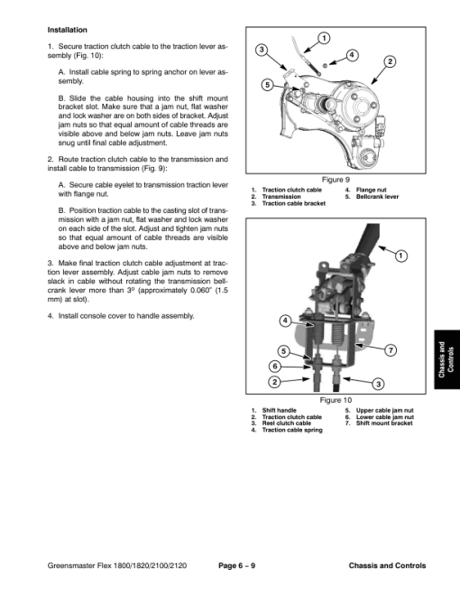 Toro Greensmaster Flex 1800, 1820, 2100, 2120 (Model 04041, 04040, 04044, 04045) Service Repair Manual - Image 3