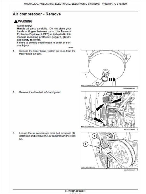 Case Puma 130, 145, 160 CVT Tractor Service Manual - Image 3