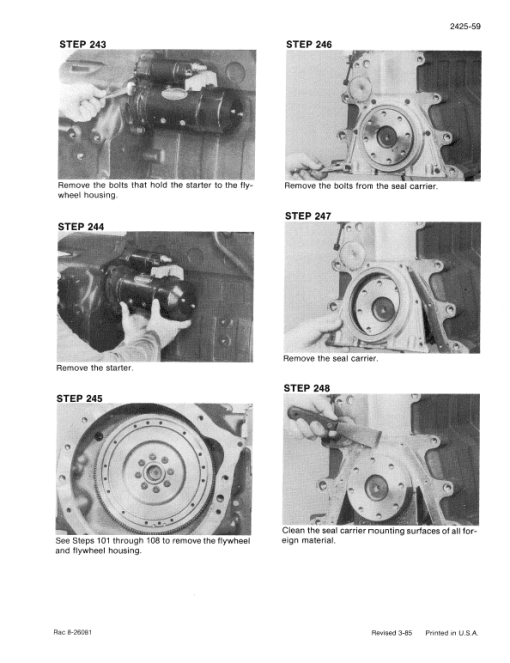 Case 680K Loader Backhoe Service Manual - Image 3