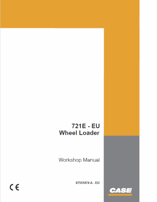 Case 721E Wheel Loader Service Manual - Image 3