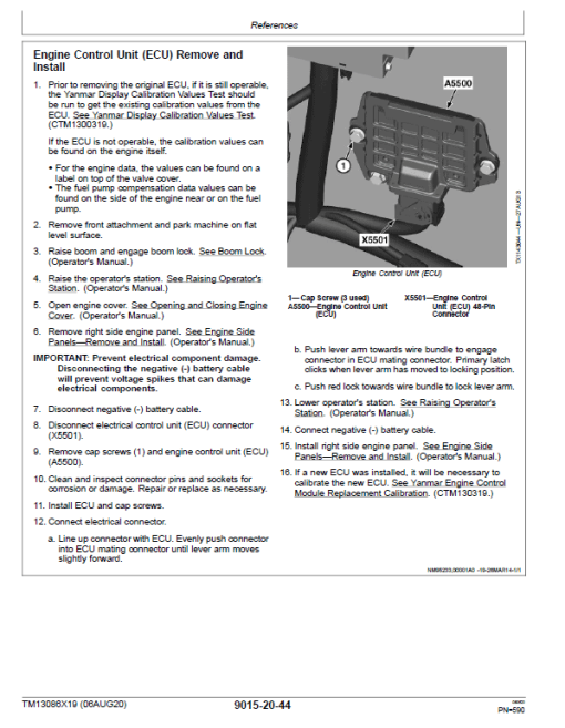 John Deere 319E, 323E SkidSteer Loader Manual (Manual Controls - SN after G254917) - Image 3