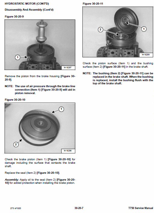 Bobcat T750 Loader Service Manual - Image 3