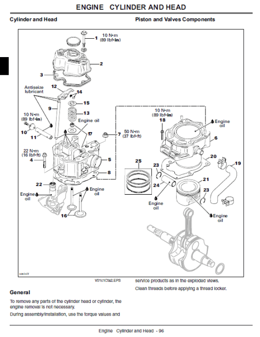 John Deere ATV 500, ATV 500EX, ATV 500EXT Buck Utility Technical Manual - Image 3