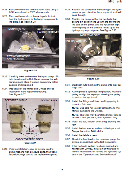 Cub Cadet M48 Tank Mower Service Manual - Image 3