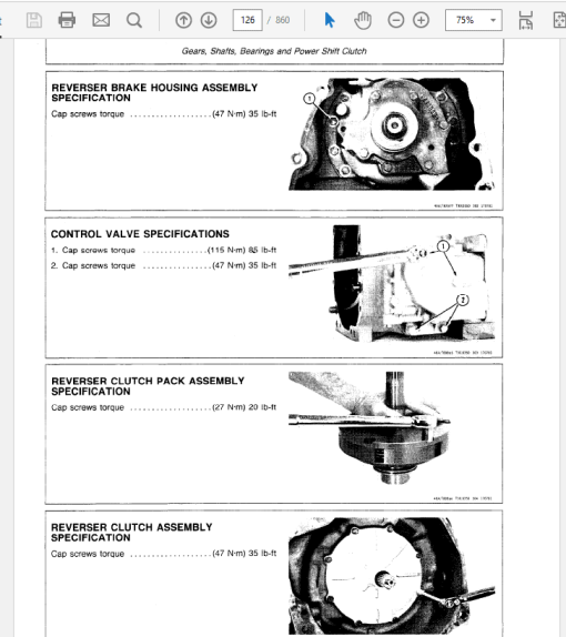 John Deere 480C Forklift Repair Technical Manual (TM1249) - Image 4