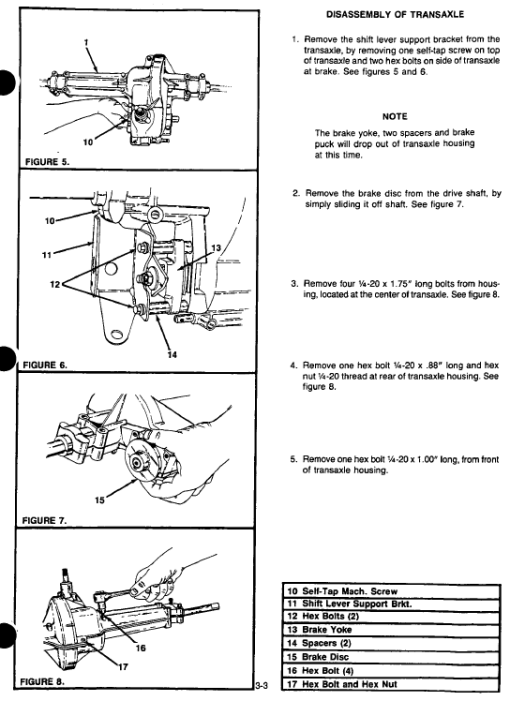 Cub Cadet 526, 802, 804, 830, 1106, 1136 Mower Service Manual - Image 3