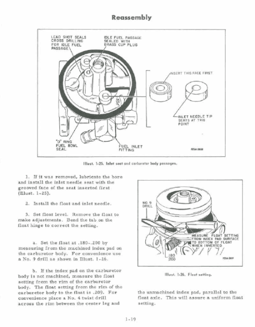 Cub Cadet Model 60 Riding Mower Service Manual - Image 3