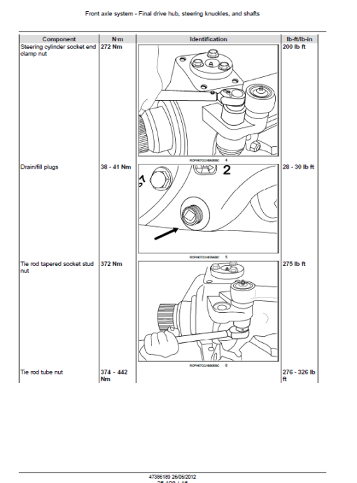 New Holland T8.275, T8.300, T8.330, T8.360, T8.390, T8.420 Tractor Service Manual - Image 3