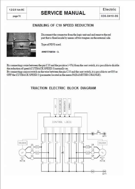 BT CBE 1.2F, CBE 1.5F, CBE 1.6F, CBE 1.6FL E Series Forklift Service Manual - Image 3