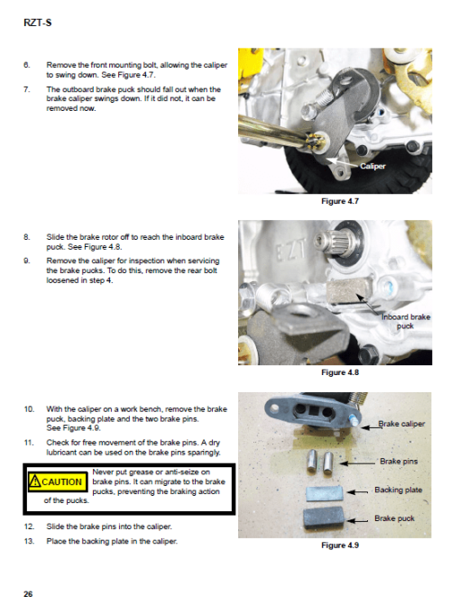 Cub Cadet RZT S Series (2012 and After) Service Manual - Image 3