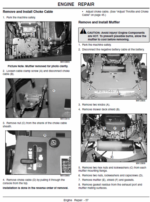 John Deere 647, 657, 667 QuikTrak Repair Technical Manual - Image 3